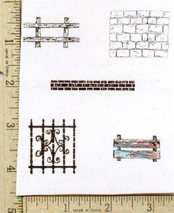 DONT FENCE ME IN 5   Creative UNMounted rubber stamps  