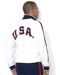 Ralph Lauren Team USA Olympic Full Zip Stretch Mesh Jacket