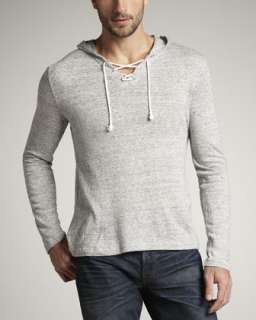 Top Refinements for Ribbed Cotton Hoodie