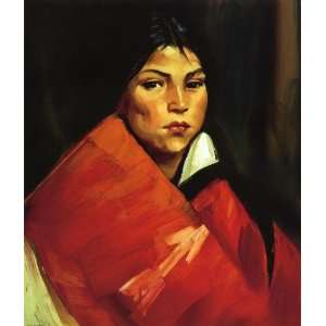 Hand Made Oil Reproduction   Robert Henri   32 x 38 inches 