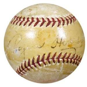  Rogers Hornsby Autographed Baseball JSA #B88190 Sports 