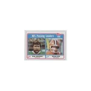  1981 Topps #1   Ron Jaworski/B.Sipe LL Sports 