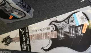 FIRST ACT   BLACK Metal Electric Guitar NEW 013148476576  