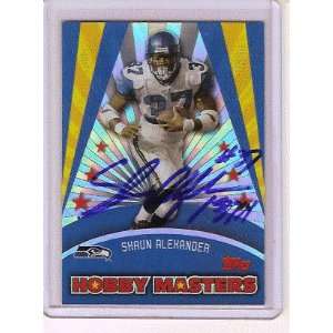 Shaun Alexander Autographed Sports Trading Card