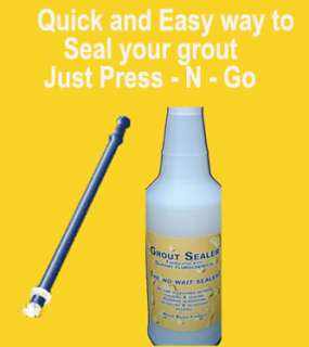 Grout Wand with 1 quart Sealer Package Tile Cleaning  