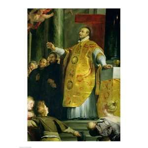  The Vision of St. Ignatius of Loyola   Poster by Peter 