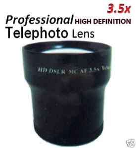 5X Telephoto Lens for FUJI S5500 S5200 S5100 S5000  