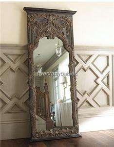   Vine XL Floor / Wall Mirror Luxury Leaner FULL LENGTH Horchow  
