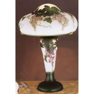  MY 31026   Meyda Tiffany 21in Galle Wine Grapes Lamp