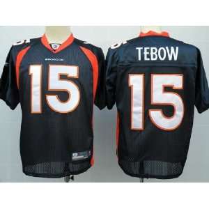 TIM Tebow #15 Blue NFL Denver Broncos Football Jersey Sz56