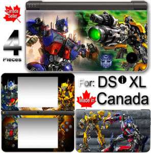 Transformers Optimus Prime & Bumblebee SKIN for DSi XL  