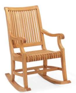   Grade A Teak Outdoor Garden Patio Rocker Rocking Chair Furniture New
