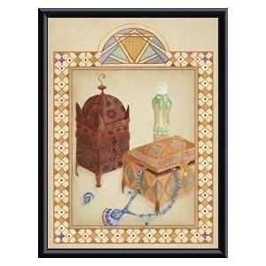   Print   Moroccan Treasures I   Artist Vanna Lam  Poster Size 19 X 13