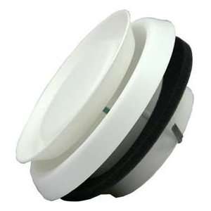  Speedi Products Round Adjustableplastic Diffuser, White, 4 