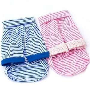   Sleeved Striped Shirt for Dogs Clothing by CET Domain