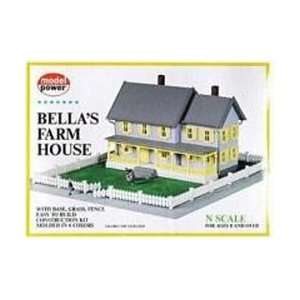   Model Power   Bellas Farm House w/Accy Kit N Toys & Games