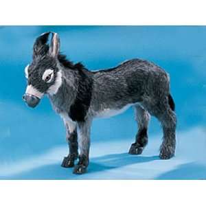 Large Standing Donkey Lifelike Decoration Collectible Model New Statue