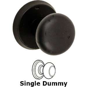  Single dummy sandcast brass half round knob with sandcast 