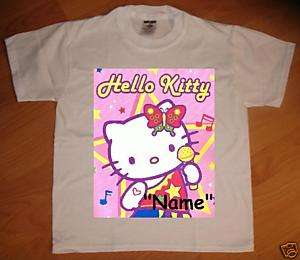 Hello Kitty Personalized T Shirt   NEW  