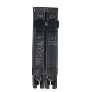  General Electric THQP215 Circuit Breaker, 2 Pole 15 Amp 