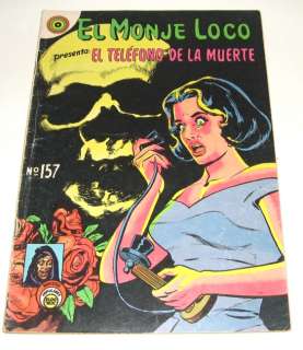EL MONJE LOCO (Mad Monk) SPANISH HORROR Comic Book #157  