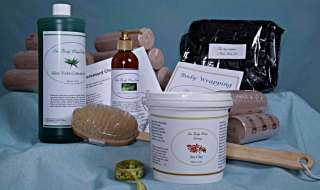 Complete Sea Clay   Aloe Body Wrap Kit   DO IT AT HOME  