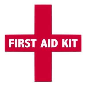  First Aid Kit Sign Square Sticker 