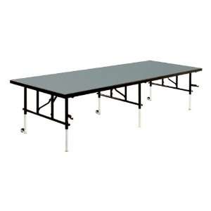  Midwest Folding Products TransFold Rectangle Portable Stage 