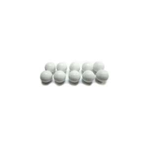    Engraved All White Foosball Balls   Package of 10 Toys & Games