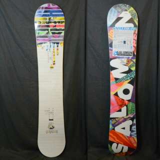   MENS SALOMON SNOWBOARDS OFFICIAL SNOWBOARD   FREESTYLE PARK 155  