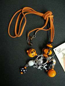 BETHANY LOWE HALLOWEEN CHARM NECKLACE NEW  