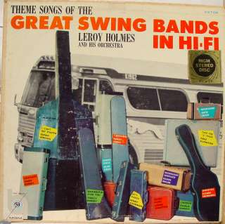 LEROY HOLMES great swing band songs LP SE 3708 VG  