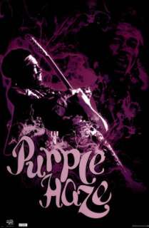 Jimi Hendrix Purple Haze POSTER Experience Music 22x34  