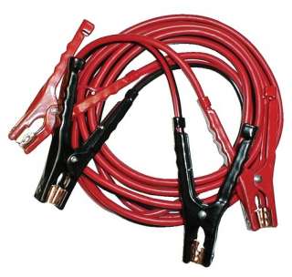 25 4 Gauge Copper Jumper Booster Cables 400 Amp Clamps  