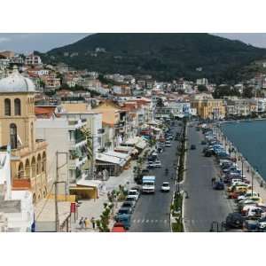 View Along Themistokleous Sofuli Street, Vathy, Samos, Aegean Islands 