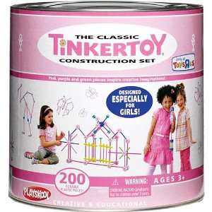    The Classic Tinkertoy Construction Set for Girls PINK Toys & Games