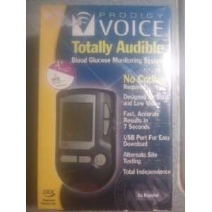   Voice Audible Blood Glucose Monitoring System