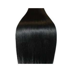   Jet Black (Col 1).Full Head Human Hair Weave For Sew In Or Glue In