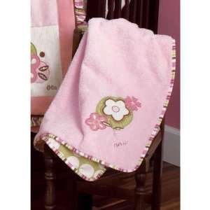  A La Mode Appliqued Sherpa Blanket (30 x 40) Baby