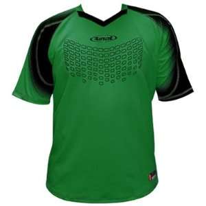   Short Sleeve Goalkeeper Jersey GREEN/BLACK YL