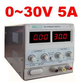   Precision Lab GQ A305D Variable 30V 5A DC Power Supply w/ CV & CC mode