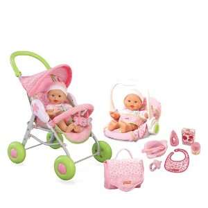  Fisher Price New Born Deluxe Playset   New Born Stroller 