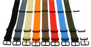 SOLID PVD WATCH STRAP fits J.CREW MILITARY ARMY TIMEX NEW  