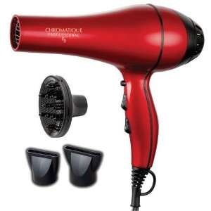  Chromatique Professional E3 Salon Hair Dryer Metallic Red Beauty