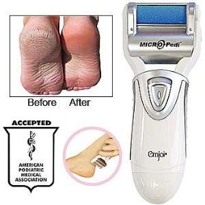  Emjoi Micro Pedi   Battery powered Foot Buffer for Smooth 