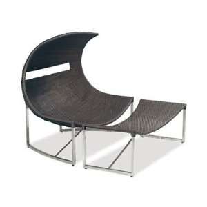 Emu Alveo Wicker Side Patio Lounge Chair Patio, Lawn 