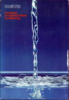  Betz Handbook of Industrial Water Conditioning. 9th Ed 