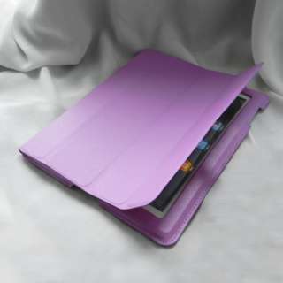   Ultra Slim Magnetic PU Leather Smart Cover Case For iPad 2  