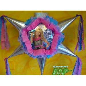 Pinata Hannah Montana   Piñata Hand Crafted 26x26x12[Holds 2 3 Lb 