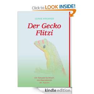 Der Gecko Flitzi Ein Fantasie Sachbuch mit Illustrationen der Autorin 